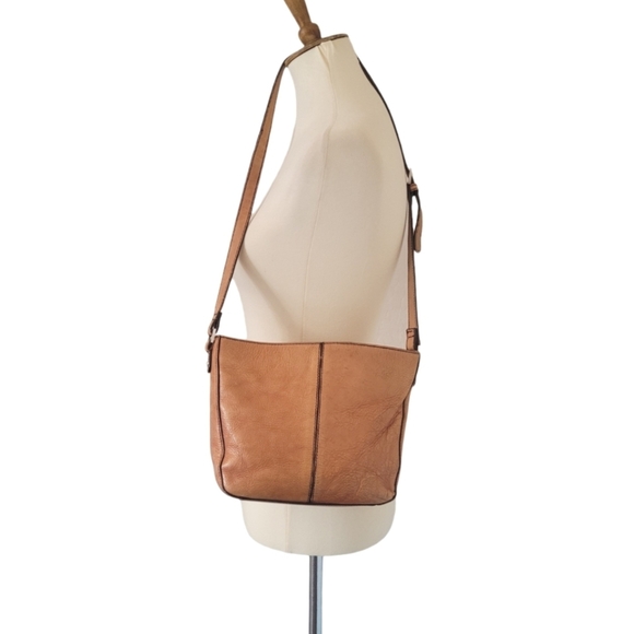 Etienne Aigner Vintage Leather Argyle Patchwork Shoulder Bag - Picture 6 of 8